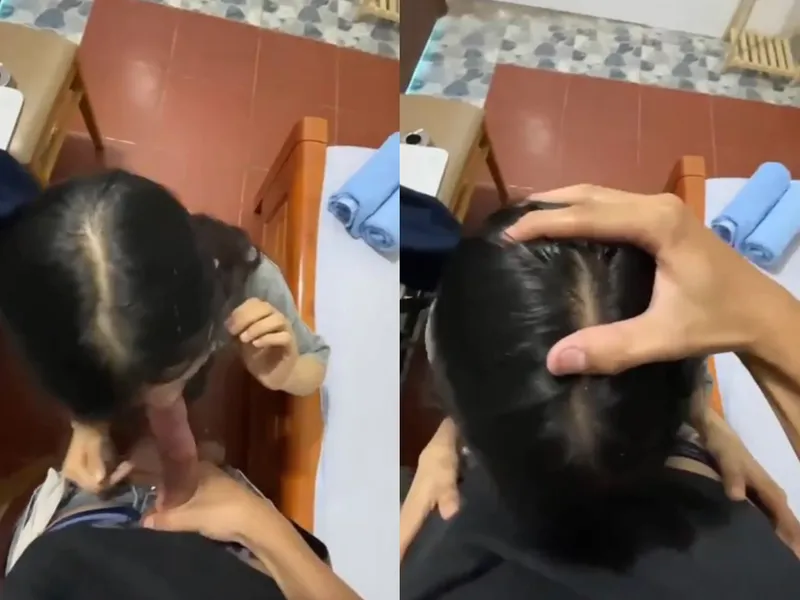 Xin má qua nhà bạn học thêm, học sinh nữ c3 bị anh người yêu xả sữa chua vào mồm