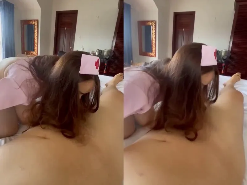 Xxx em ngành cosplay điều dưỡng trong nhà nghỉ || p1
