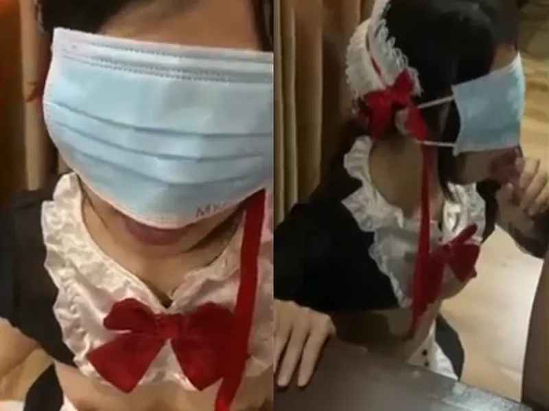 Tình nhân việt dâm cosplay nô lệ liếm bú con cục thịt điêu luyện